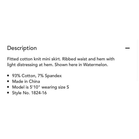 Revolve SER.O.YA Skirt Womens Small Pink Alora Mini Ribbed Knit Distressed NWOT - Picture 10 of 10